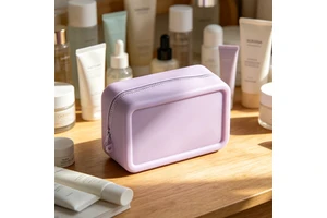 Customizable Water Resistant Makeup Bag for Women Zipper Closure for Toiletry Case with Personalized Logo Design Cosmetic Bags