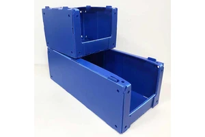 Stackable Clothing Pick Bins Plastic Warehouse Clothing Storage Box Picking Bins Clothing Storage Bin