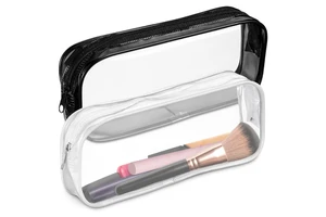 Organizer Travel Bag Small Makeup Bag for Purse Clear Zipper Pouches Waterproof Plastic Small Cosmetic Clear Storage Bag