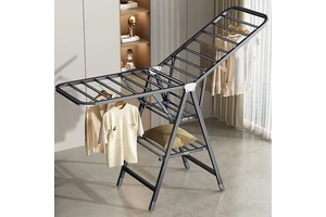 Hot Sales Portable Clothes Rack Stall Pop Up Easy Store Adjustable Cloth Rack