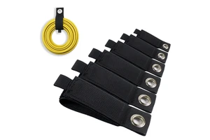 Upgrade Extension Cord Holder Organizer Heavy-Duty Hook and Loop Storage Straps for Garage Organization