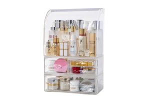 Factory Hotselling Cosmetic Jewelry Organizer Home Acrylic Case Clear Storage Case Lipstick Makeup Box