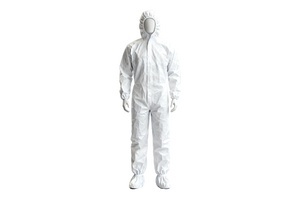 Msa Comfortable Anti-static Heavy-duty Nonwoven Disposable Cleanroom Safety Clothing Chemical-resistant Coverall