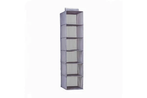 10 Shelves Polyester Drawer Type Foldable Wardrobe Wall Hanging Organizer Shelves Clothing Storage Closet