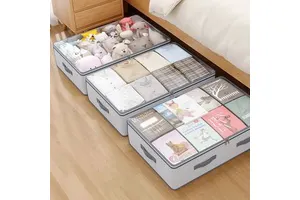 Wholesale Under Bed Storage Boxes Clothes Storage Bags Foldable Blanket Storage Bins