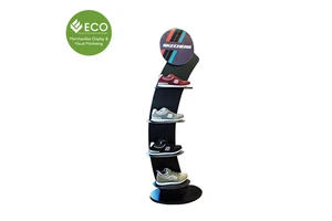 Hot Sale ECO Portable Metal Shoes Display Stand & Rack-Recyclable & Economical