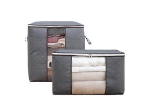 Large Capacity Durable Clothing Organizer Storage Bag for Home Use for Cabinet & Closet Systems