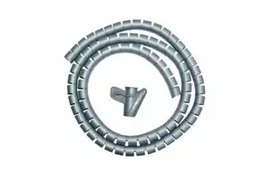 Organizador cables - organizador de 25 mm de dimetro y 1,8 m de largo, ideal para mantener tus cables organizados y protegidos.