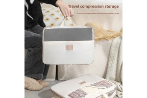 Large Capacity Travel Portable Clothing Luggage Organizer Modern Design Compressible Fabric Storage Bag with Sealed Packing