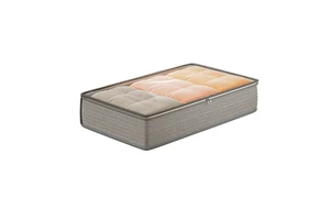 Under-bed Storage Organizer Bag Rectangular Large Foldable Ultra Thick Anti Mildew Durable Eco-Friendly Non Woven Japanese Style