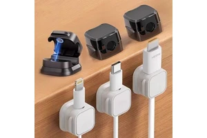 Adjustable Smooth Secure Home Office Cord Organizer Cable Management Cord Holder for Appliance