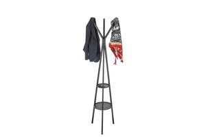 Metal Coat Hanging Shelf Coat Rack