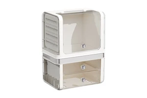 Multi-functional Cosmetic Box Lipstick Holder and Jewelry Shelves for Skin Care Product Storage