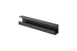organizador de gestin de cables - oculta cables y regletas de alimentacin, color negro, diseo funcional y elegante. ideal