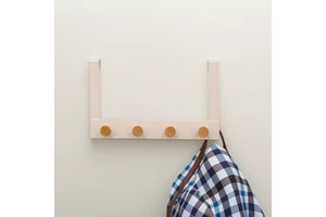 Hot Selling 2024 Iron Over the Door 4 Hooks Coat Rack for Home Hotel and Restaurant in Wholesale Prices