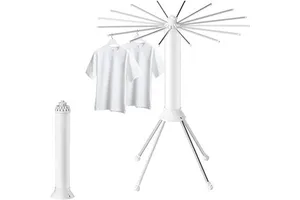 Freestanding Clothes Rack Portable Rack Folding Laundry Drying Rack Hangers For Clothing