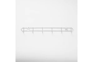 6 Hooks Clothing Coat Towel Hanger Rack Holder Shelf Over Door Home Bathroom Hooks