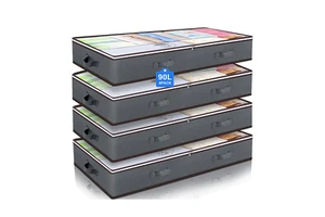 Under Bed Storage Containers Closet Organizers and Storage Bins Large Capacity Clothes Storage With Clear Window Wholesale