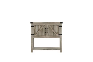 Farmhouse Kitchen Storage Cabinet 12 In Depth Freestanding With 1 Shelf For Efficient Organization
