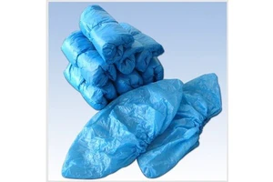 CPE Shoe Covers Wholesale Plastic Blue Shoe Covers Disposable Cpe Shoe Cover Moq-100pc/1box