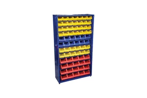 Durable Plastic Toolbox Stand with Shelves Versatile Tool Storage Solution for Tool Cabinets MIYAGO MYG-908
