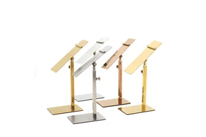 Modern Eco-Friendly Stainless Steel Shoe Rack Adjustable Storage Metal Support Bracket Popular Display For Shoe Stores