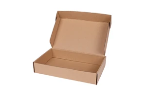 Eco-Friendly Recycled Reusable Biodegradable Corrugated Shoe Box Self-Erecting Oblong Design Customizable Size Pattern Custom