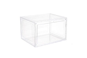 Detachable Waterproof Durable Eco-Friendly Shoe Box for Household Storage Transparent and Stackable Saves Space