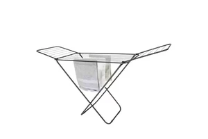 Single Tier Drying Clothes Rack Laundry Drying Rack Clothes Drying Rack Gullwings Foldable Clothes Hanger For Storage