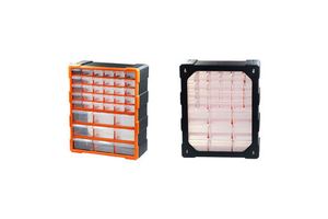 Waterproof Plastic Storage Cabinet 13-Drawer Hardware Tool Organizer Durable Quality Box Factory Supply 3-Year Warranty