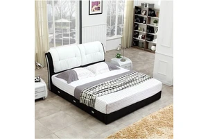 Bed King Size Frame Under Storage with Wheels Metal Mattress Base Luxury Set Furniture Bedroom Sofa Beds Bed