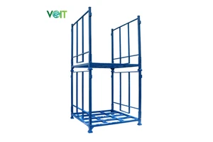 Durability Square Tube Stacking Heavy Duty Textile Fabrics Storage Rack