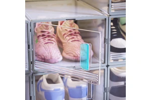 Set of 6 Shoes Box Bedroom Drawers Organizers Shoes Organizer Storage Box Shoe Box