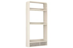 Single-Tier Wall-Mounted Kitchen Organizer Wall Mounted Storage Rack WIth Punch-Free for Multiful Use