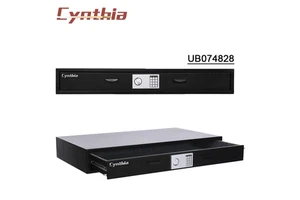 Cynthia Safes Gun Safe Under Bed Steel Electronic Digital Storage Box Bedroom Under Bed Security Drawer Safe Gun Safety Box