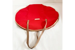 Foldable Christmas Wreath Storage Bag High-Quality Waterproof Oxford Cloth UV Resistant Storage Bag