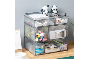 Hot Selling Transparent Cosmetic Storage Box Makeup Organizer