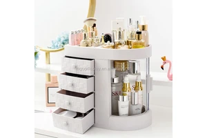 Acrylic Makeup Cosmetic Organizer Storage Box