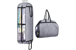 Amazing Design Hanging Garment Bag Rolling Garment Cover Storage Moving Bags for Travel Suit Clothing Coats