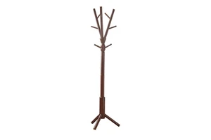 Simple Modern Adjustable Coat Rack Bag Rack Floor Standing Living Room Home Furniture Ash Solid Wood Clothes Storage Rack