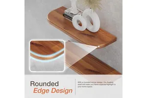 Wood Floating Shelves Wall Mounted Storage