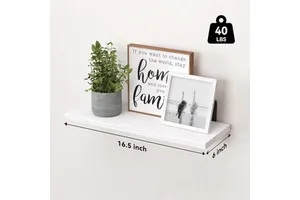 Modern Wooden Wall Mounted Multifunctional Storage Rack for Bathroom and Kitchen Customizable Color Decor Shelf