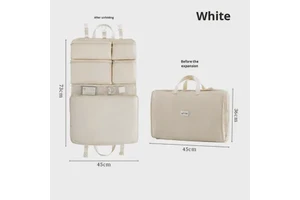 Portable Seven-in-one Polyester Handbag Style Storage Bag with Large Capacity for Underwear Panties Travel Business Use