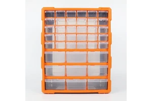 Multipurpose Tool DIY Plastic Drawer Organizer Storage Box Plastic Cabinet 38*16*47.5 CM