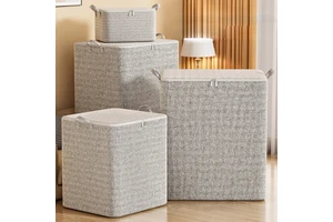 Storage Bag Large Capacity Clothing Quilt Ultra Thick Waterproof and Moisture-Proof Moving Sorting Foldable Storage Bag