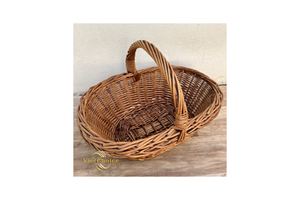 Competitive Price Eco-Friendly Modern Woven Rattan Wicker Storage Basket Oval Shape Custom Size Available for Home Decor Picnic