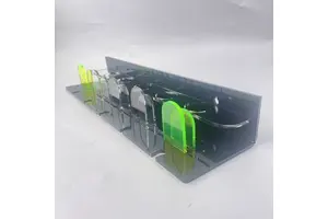Jihong Customized Modern Minimalist Foldable Polished Acrylic Durable Wall Mounted Storage Rack for Home Bathrooms and Hotels