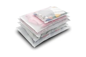 High Quality Transparent Clothing Storage Bags Reusable Hanging Zipper Bags PE Plastic Protection Organization Dresses Suits