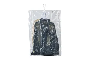 Good Quality Foldable Flexible Cloth Organizer Space Saver Compression Seal Bag Hanging Vacuum Storage Bags for Clothing Bedding