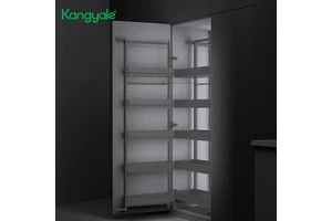 Kangyale Hot Selling Kitchen Supplies Cabinet Storage Drawer Shelf Pull Out Kitchen Pantry Organizer Large Capacity Food Storage